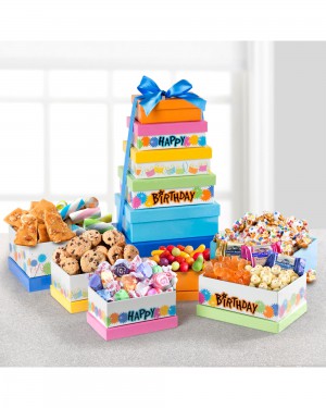 Party Sweets Gourmet Birthday Tower