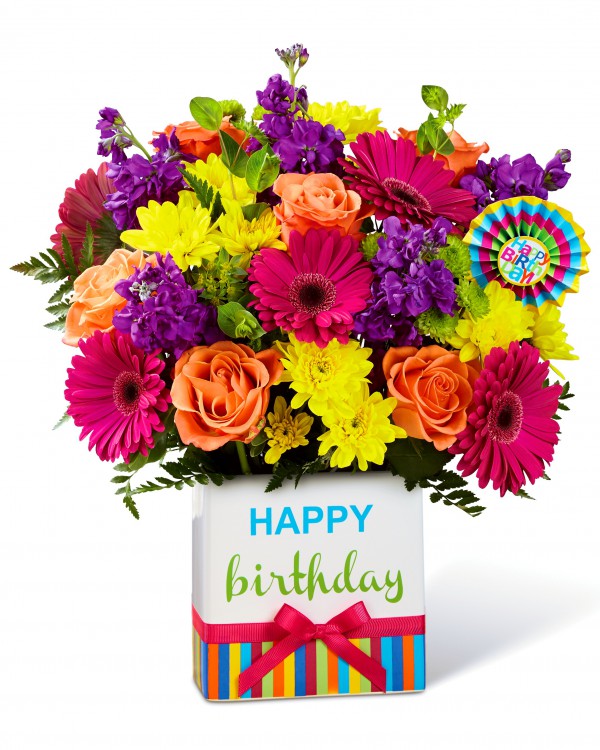 Order The Birthday Brights Bouquet | Today Flower Delivery