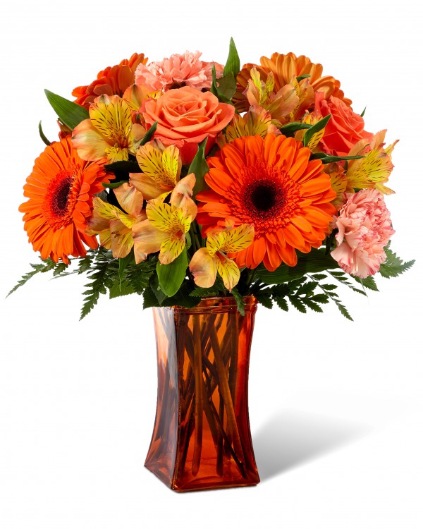 The Orange Essence Bouquet Fresh Cut Today Flower Delivery