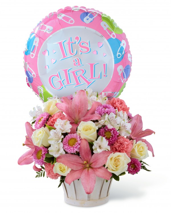 Buy New Baby Flowers and Balloons Today Flower Delivery